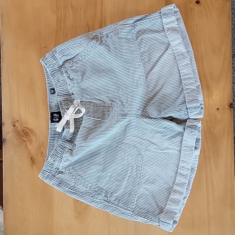 Tall- Like New Elastic Striped Shorts